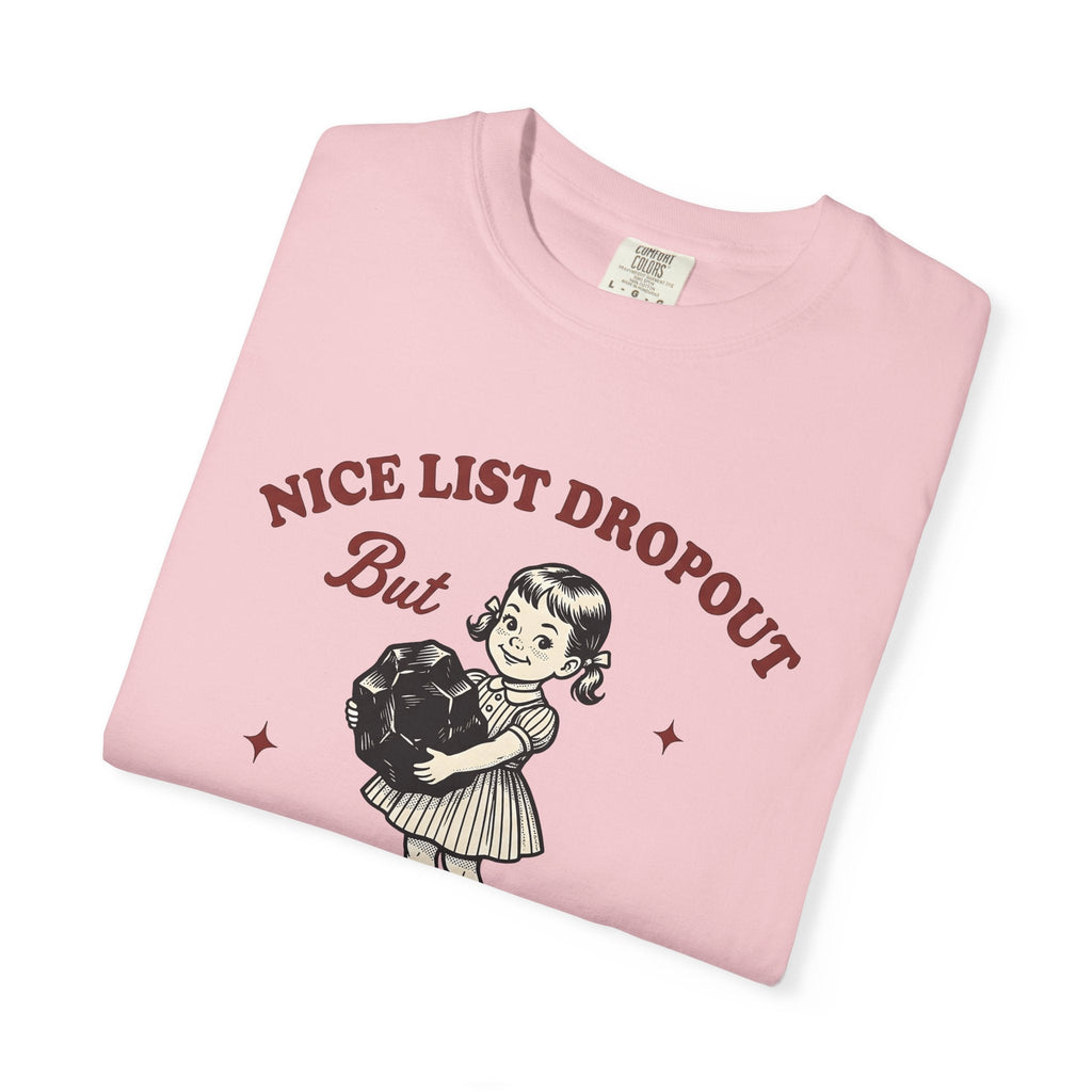Girl With Coal Shirt Christmas Comedy Gift for Women Rustic product image 11