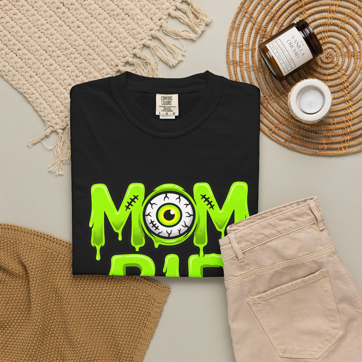 Zombie Comic T-Shirt – Spooky Fall Mom Halloween, Women product image 16