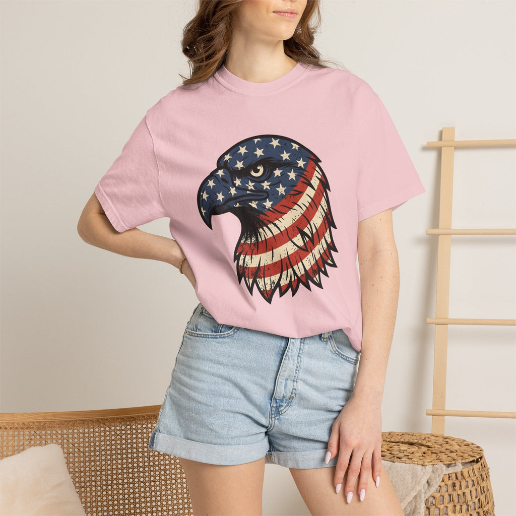 Bald Eagle Shirt America Flag Unisex Gift Patriotic Tee product image 12