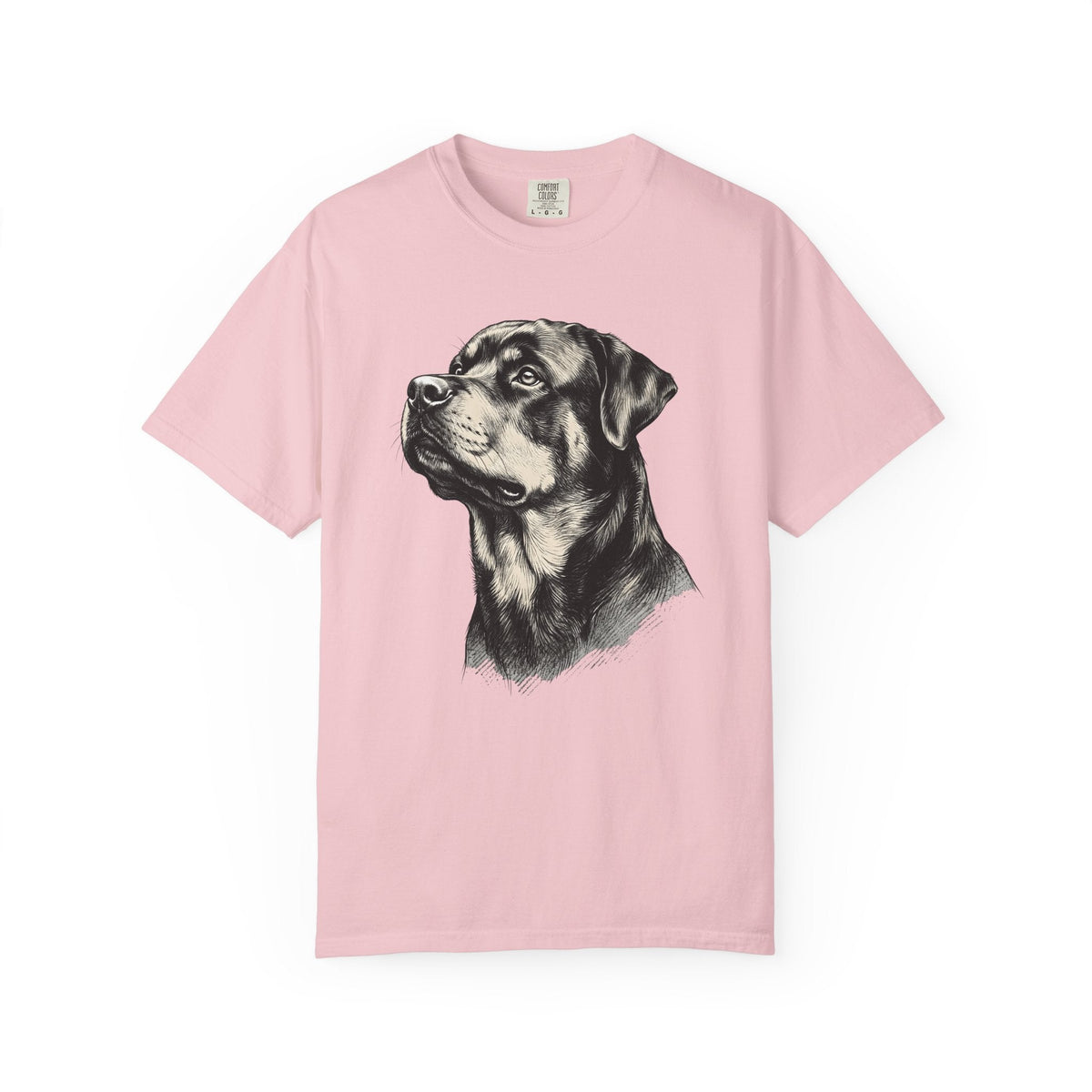 Rottweiler Portrait Shirt Dog Pets Unisex Gift Realistic product image 3