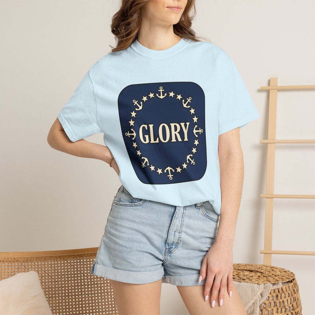 Anchor Star Circle Shirt 4th Of July Military Unisex Gift product image 9