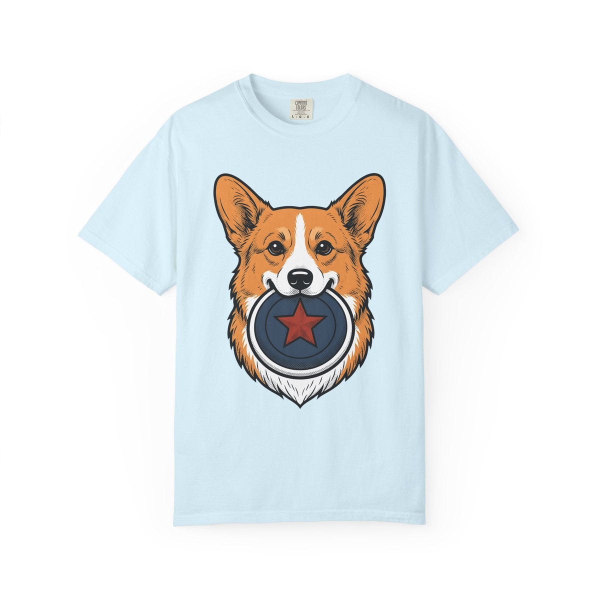 Corgi Puppy Star T-Shirt – Patriotic 4th of July Dog Lover product image 2