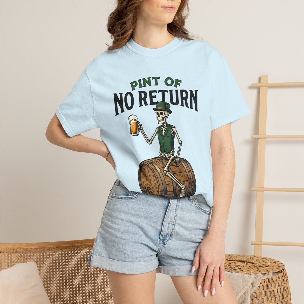 Skeleton Leprechaun Shirt St Patrick's Day Drinking Unisex product image 9
