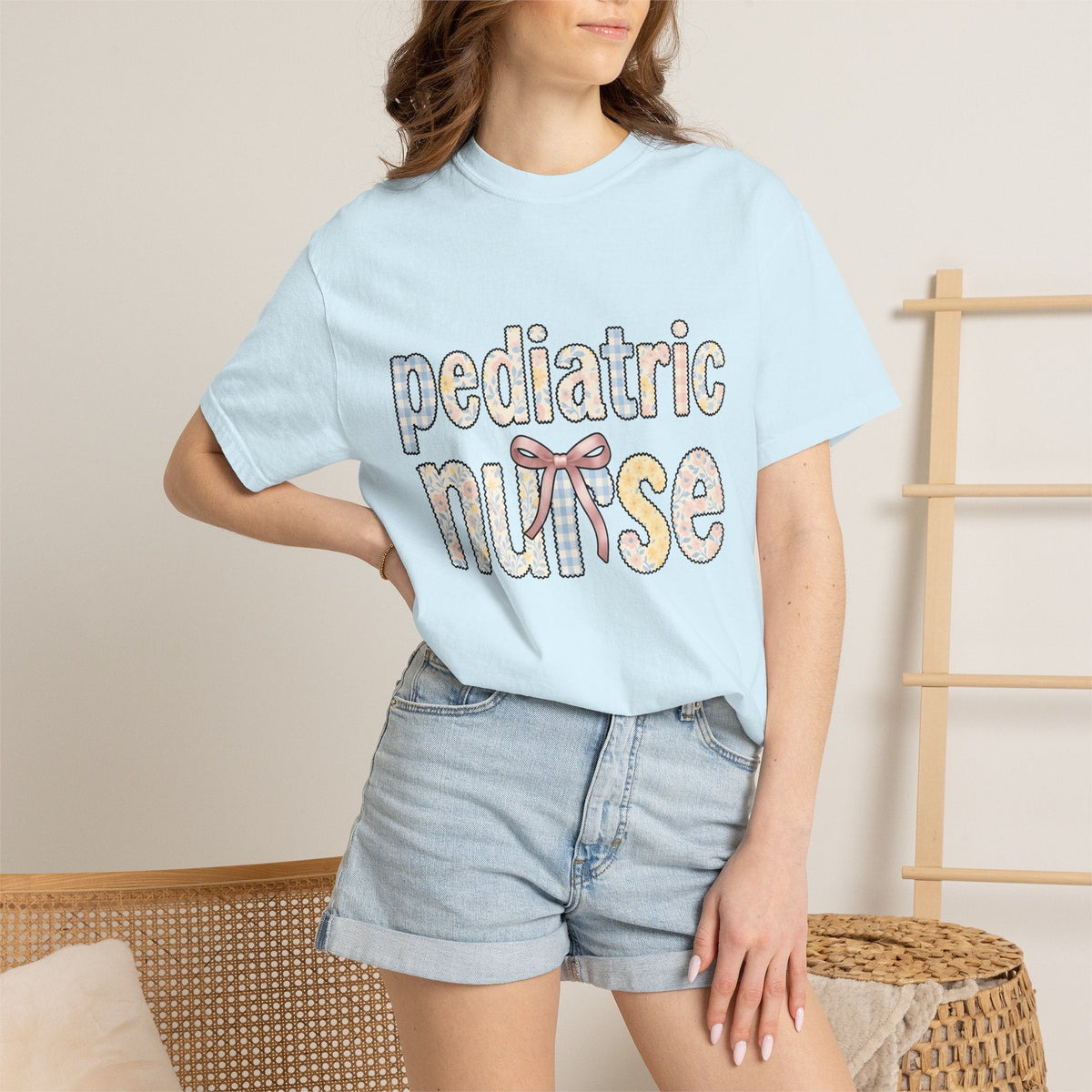 Blossom Patch Lettering Shirt Nurse Petals Unisex Gift product image 9
