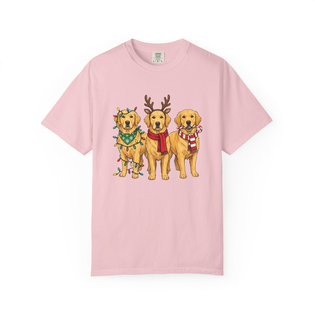 Retriever Dog Shirt Christmas Pets Unisex Gift Sketch Tee product image 3