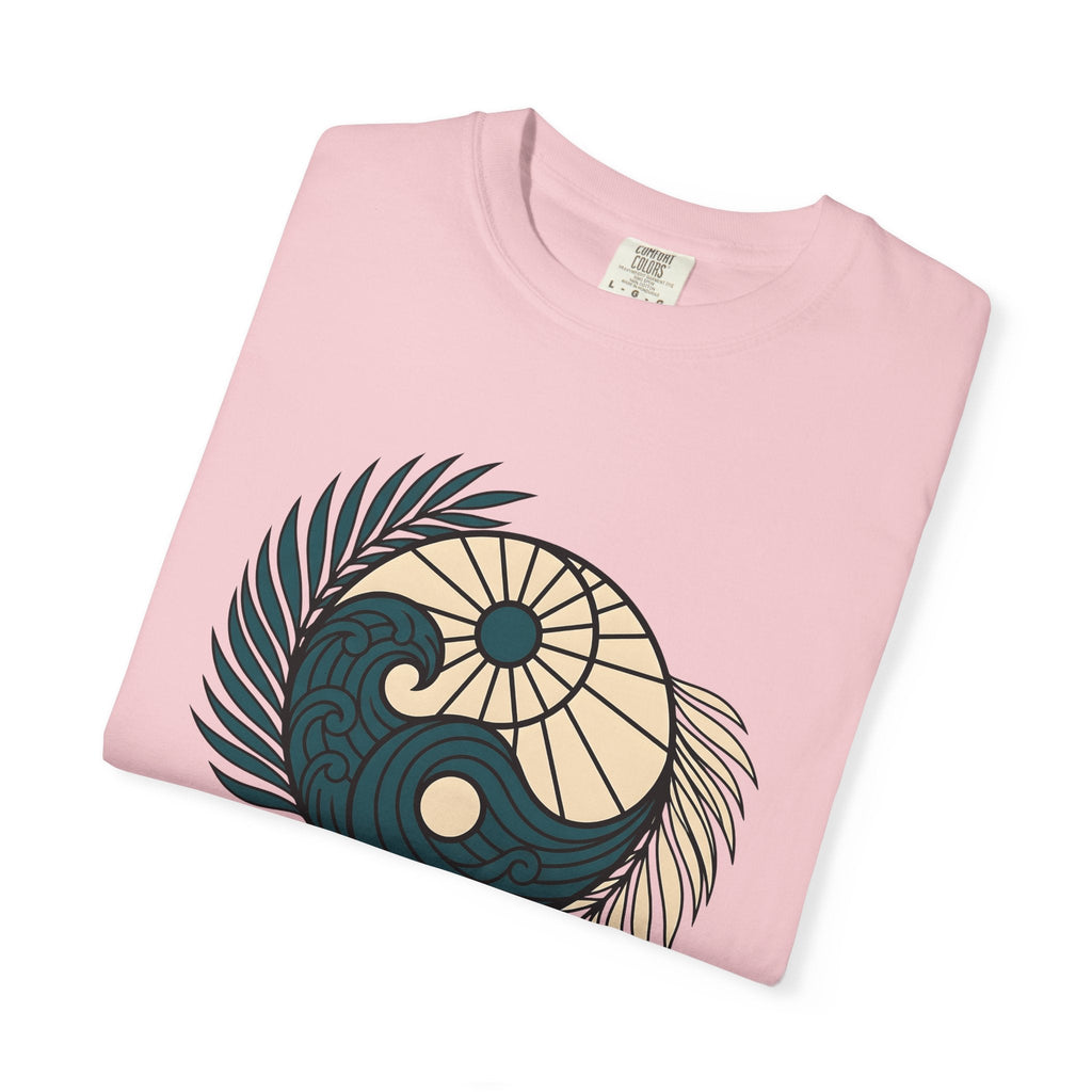 Ocean Sun Tree Shirt Sports Coastal Unisex Gift Rustic Tee product image 11