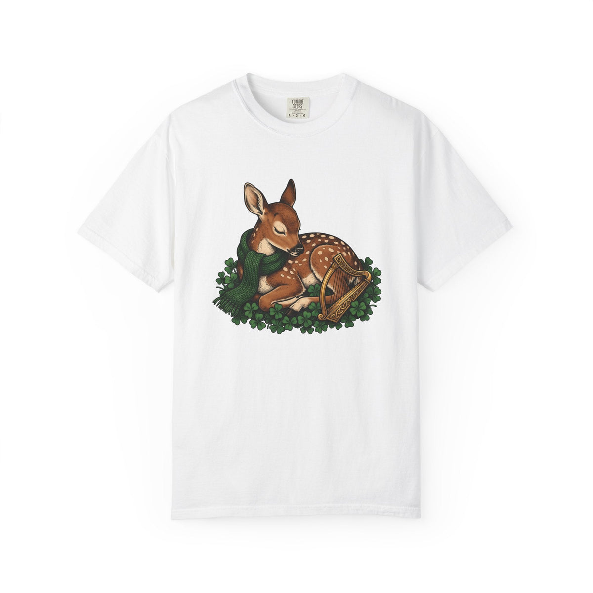 Buck Shamrock Shirt St Patrick's Day Creatures Unisex Gift product image 1
