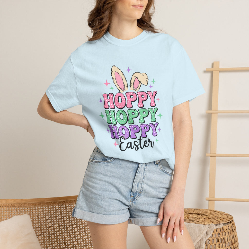 Bunny Ears Shirt Easter Animal Unisex Gift Pastel Tee product image 9