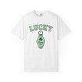 Shamrock Keychain Shirt St Patrick's Day Luck Unisex Gift Bold Graphic Tee