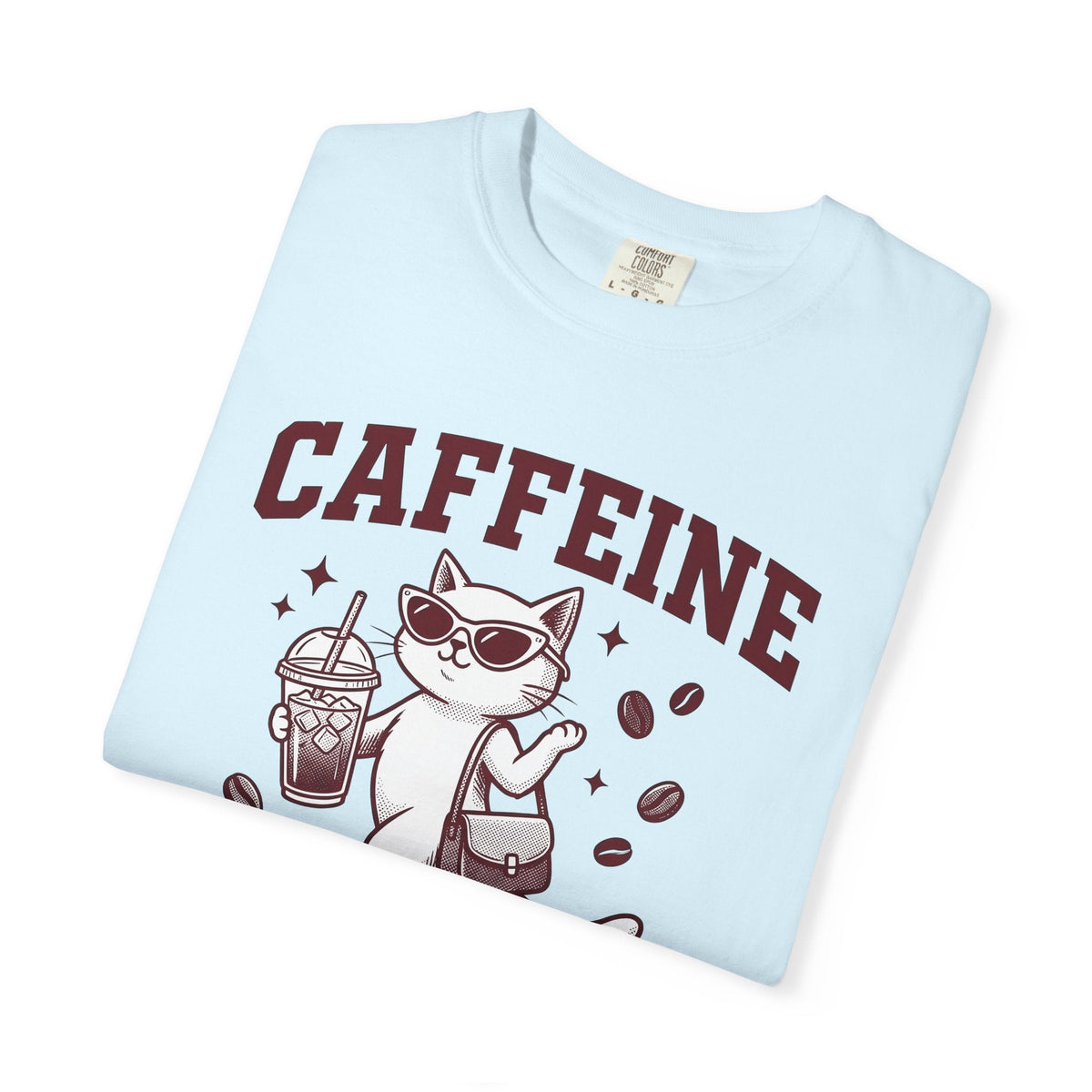 Cat Sunglasses Shirt Coffee Unisex Gift Vintage Tee Kitty product image 8