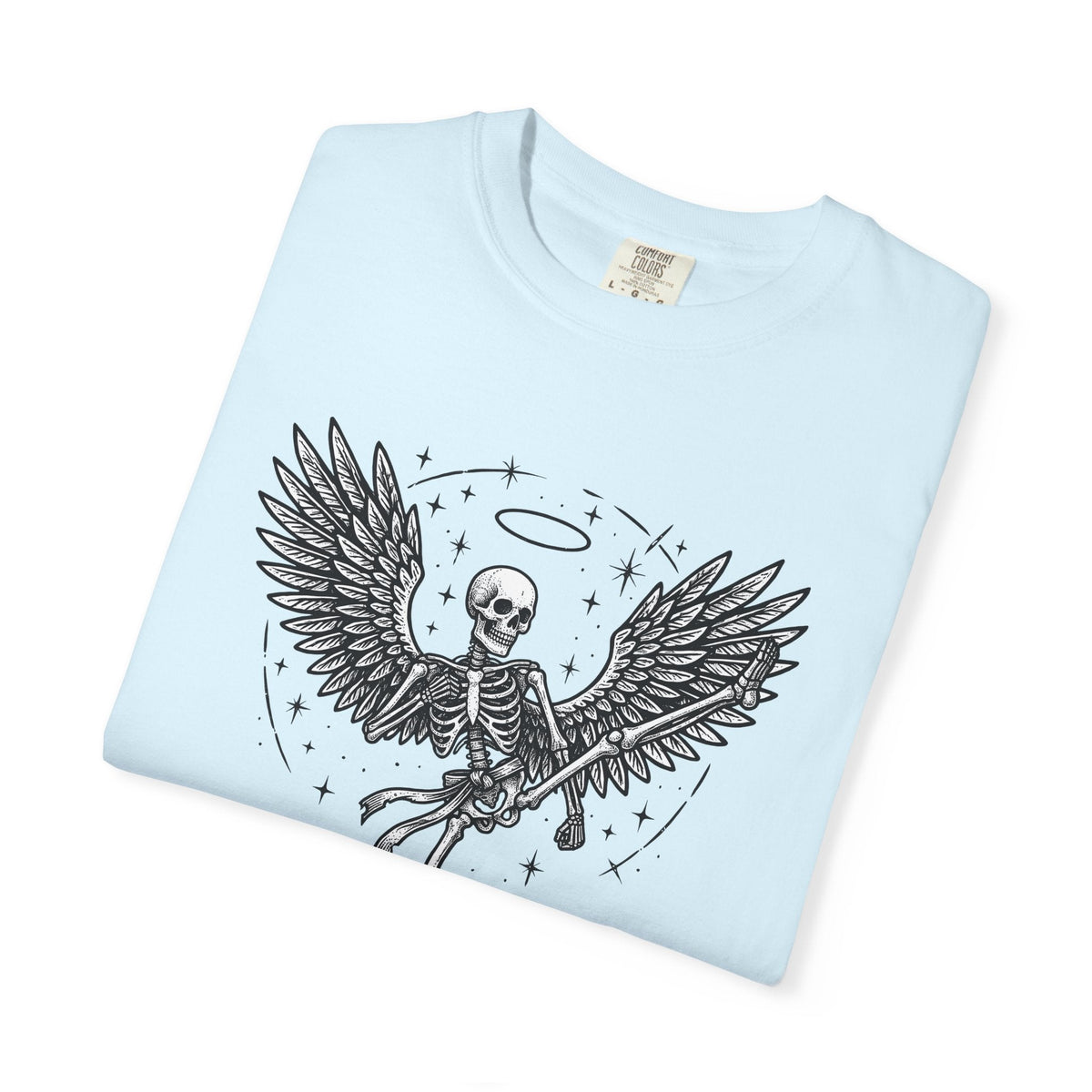 Angel Skull Shirt Sports Combat Unisex Gift Ink Tee Sugar product image 9