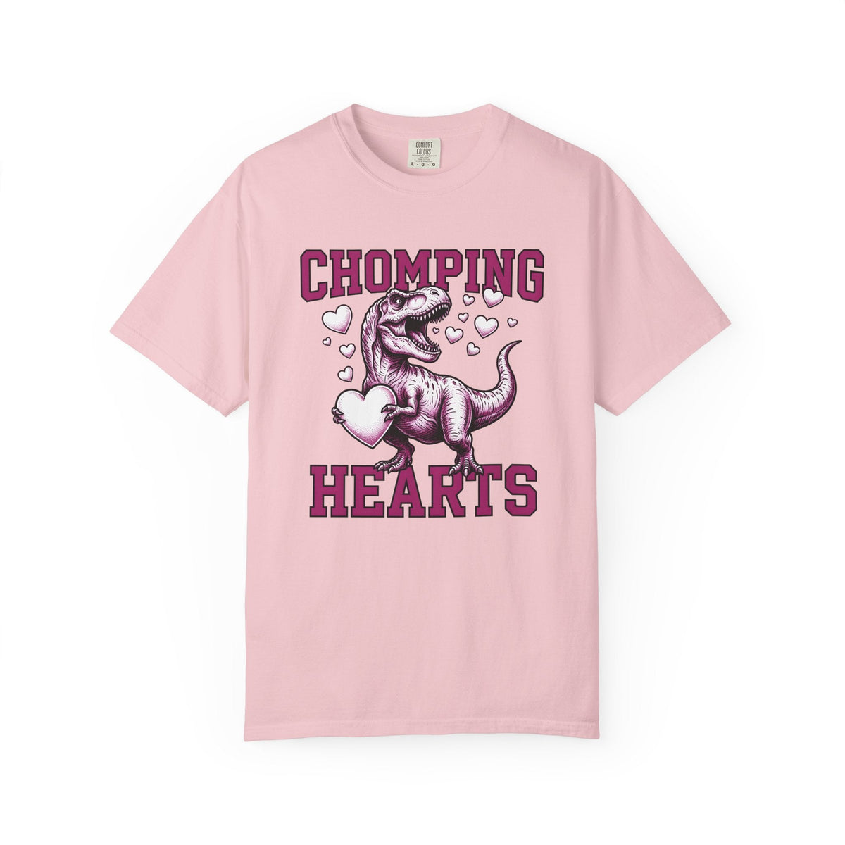 Dinosaur Love Shirt Valentine Prehistoric Unisex Gift Hand product image 3