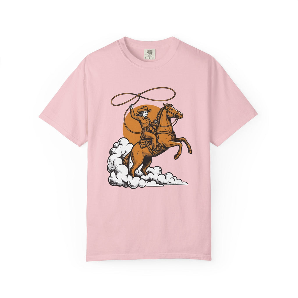 Cowgirl Horse Shirt Ranch Gift for Women Sketch Tee product image 3