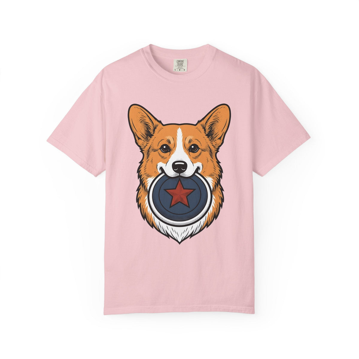 Corgi Puppy Star T-Shirt – Patriotic 4th of July Dog Lover product image 3