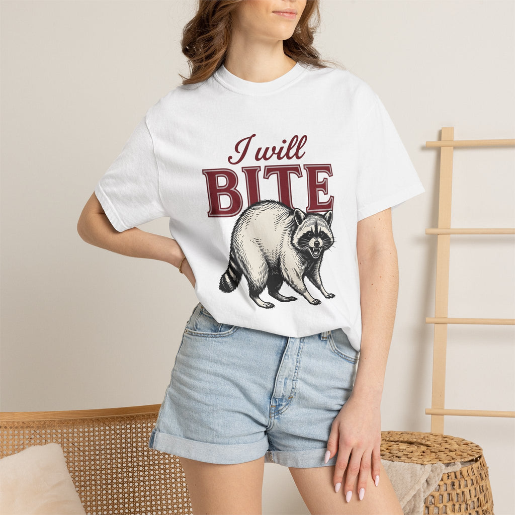 Raccoon Art Shirt Funny Nature Unisex Gift Sketch Tee product image 6