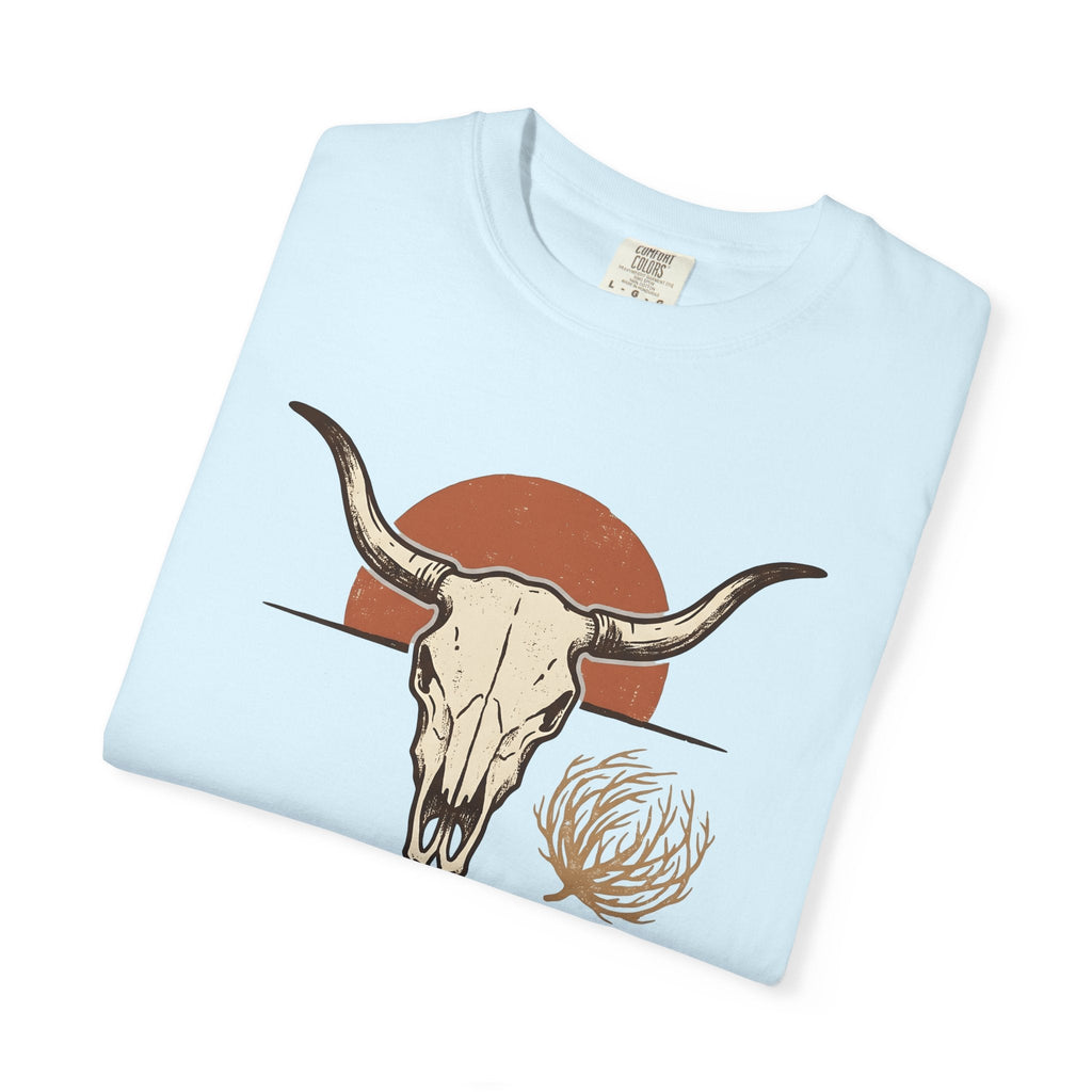 Steer Skull Shirt Cowgirl Country Gift for Women Farmhouse product image 8