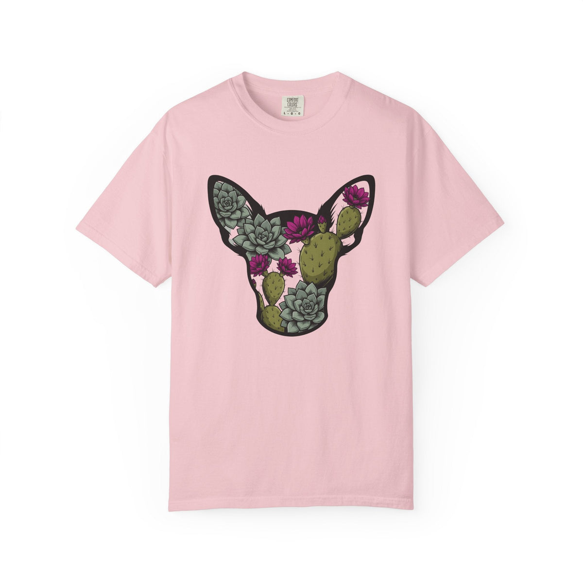 Puppy Flower Crown Shirt Dog Bloom Unisex Gift Vintage Tee product image 3