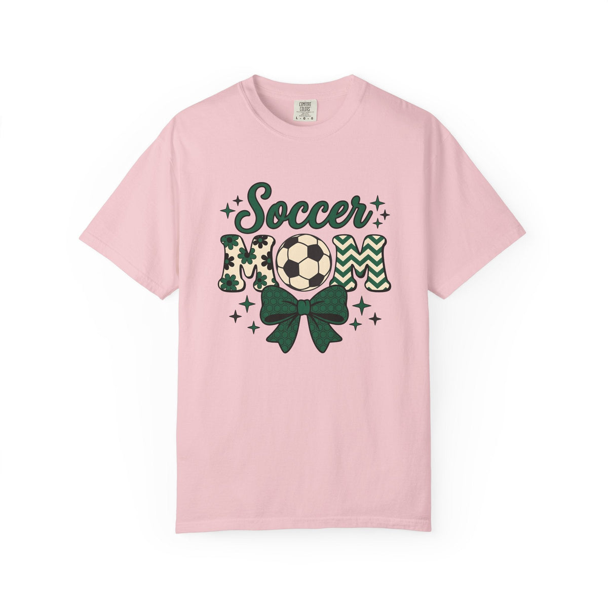 Soccer Ball Shirt Moms Athletics Gift for Women Cute Tee product image 3