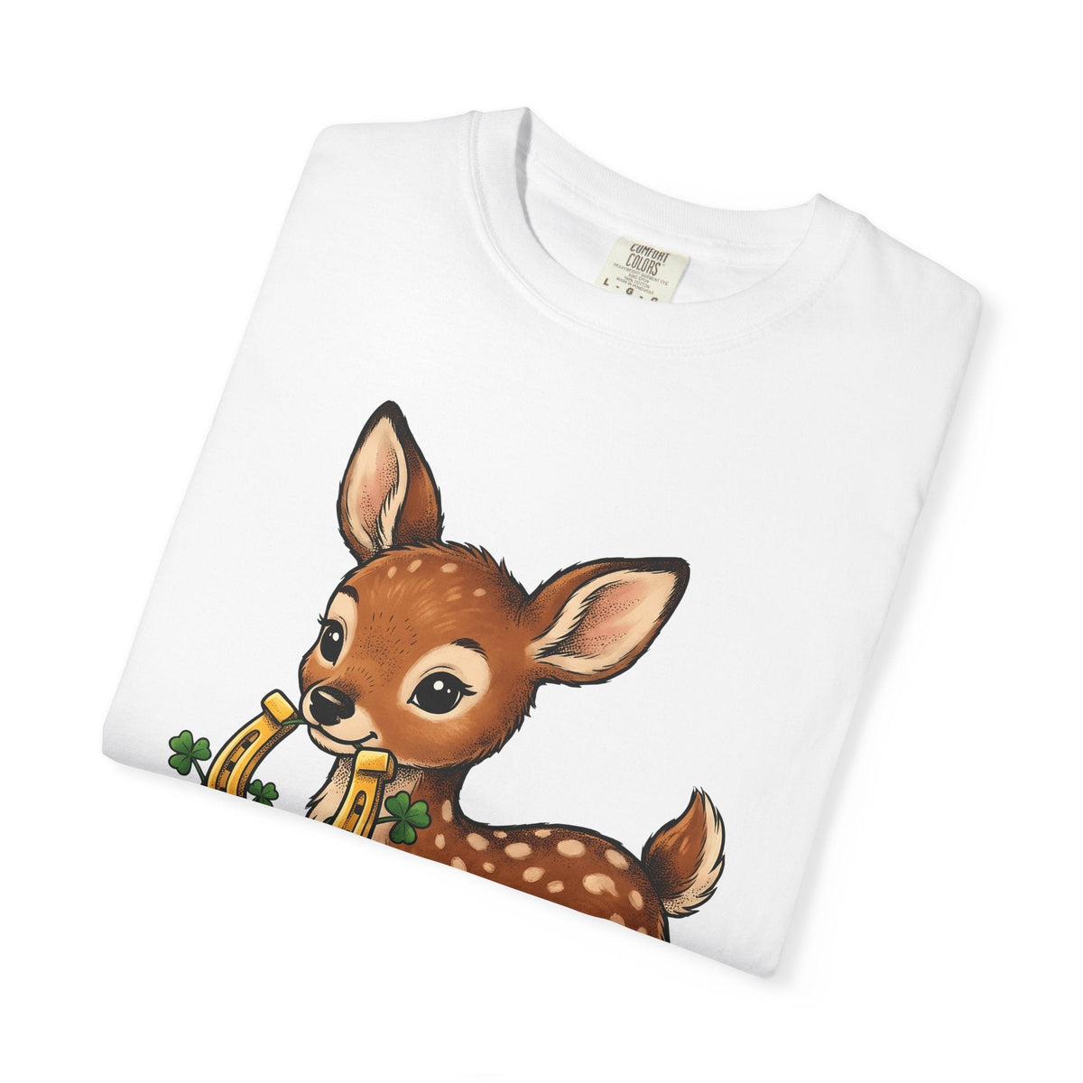 Newborn Deer Shirt St Patrick's Day Fauna Unisex Gift product image 5