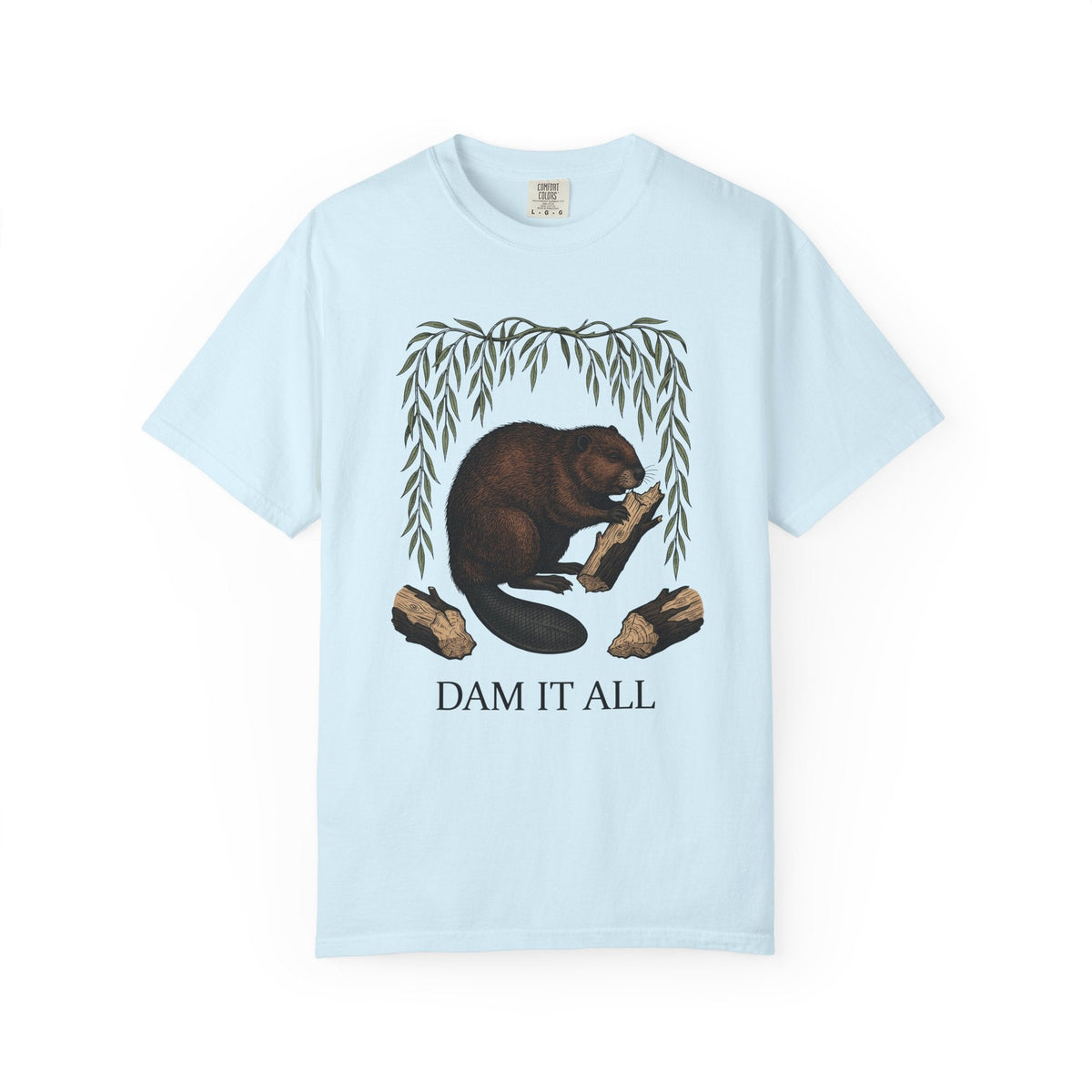 Beaver Artwork Shirt Animals Environment Unisex Gift Old product image 2