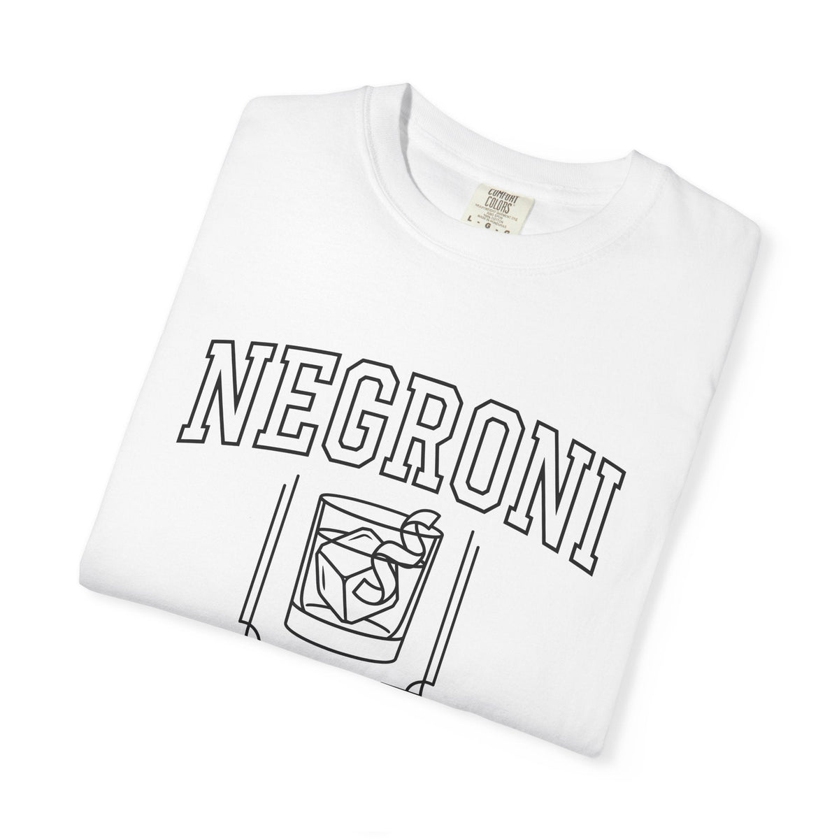Martini Glass Shirt Drinks Pub Unisex Gift Outline Tee product image 5