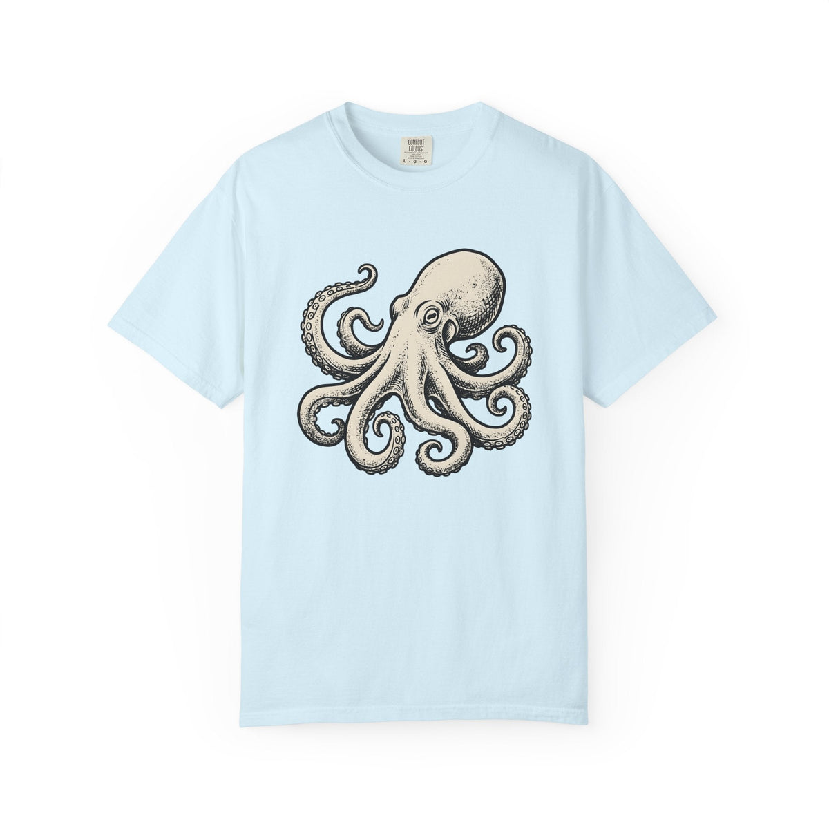 Octopus Graphic Shirt Animals Ocean Unisex Gift Vintage Tee product image 2