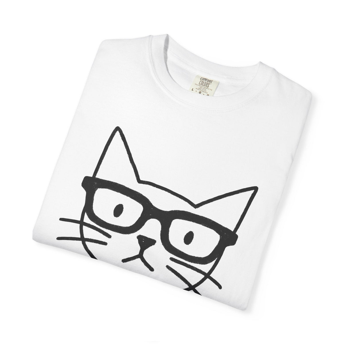 Feline Face Shirt Cat Joke Gift Women Cartoon Tee T-Shirt product image 5