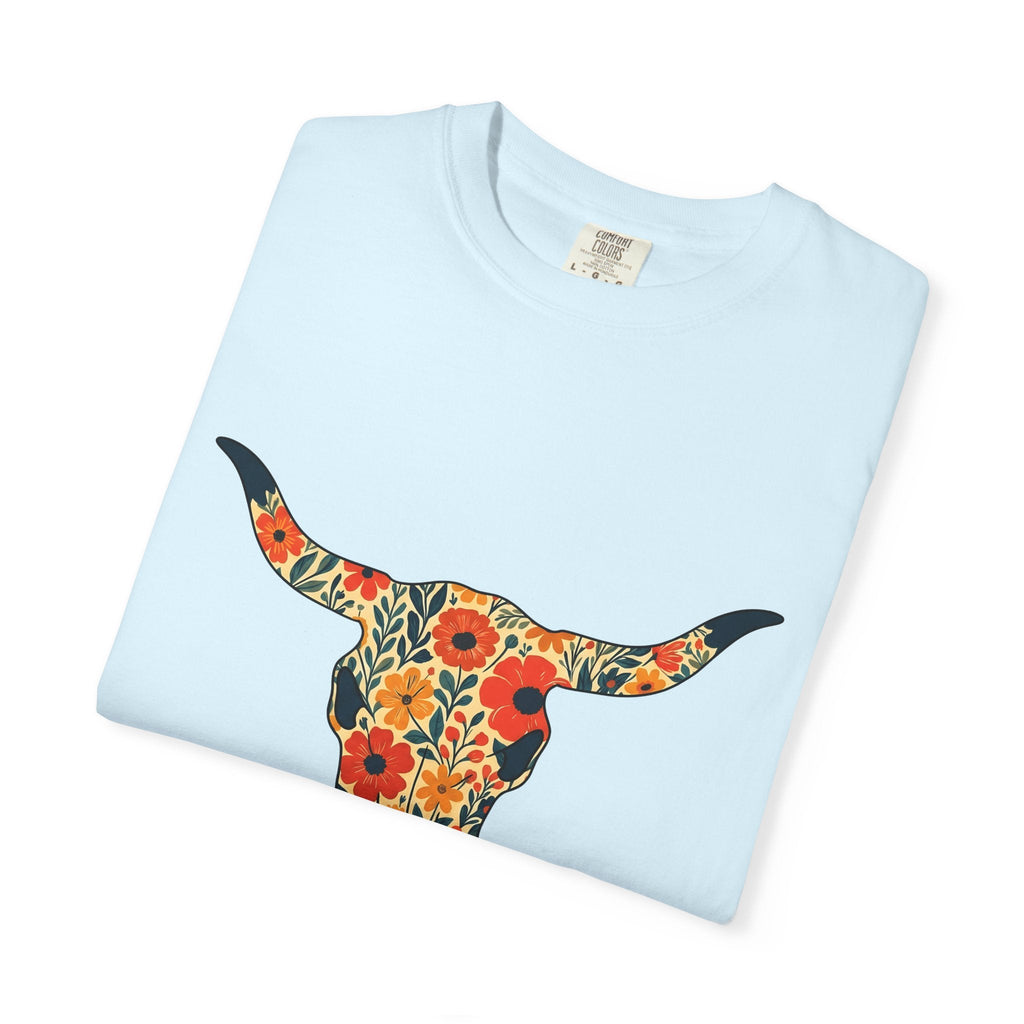 Steer Skull Shirt Cowgirl Ranch Gift for Women Southwestern product image 9