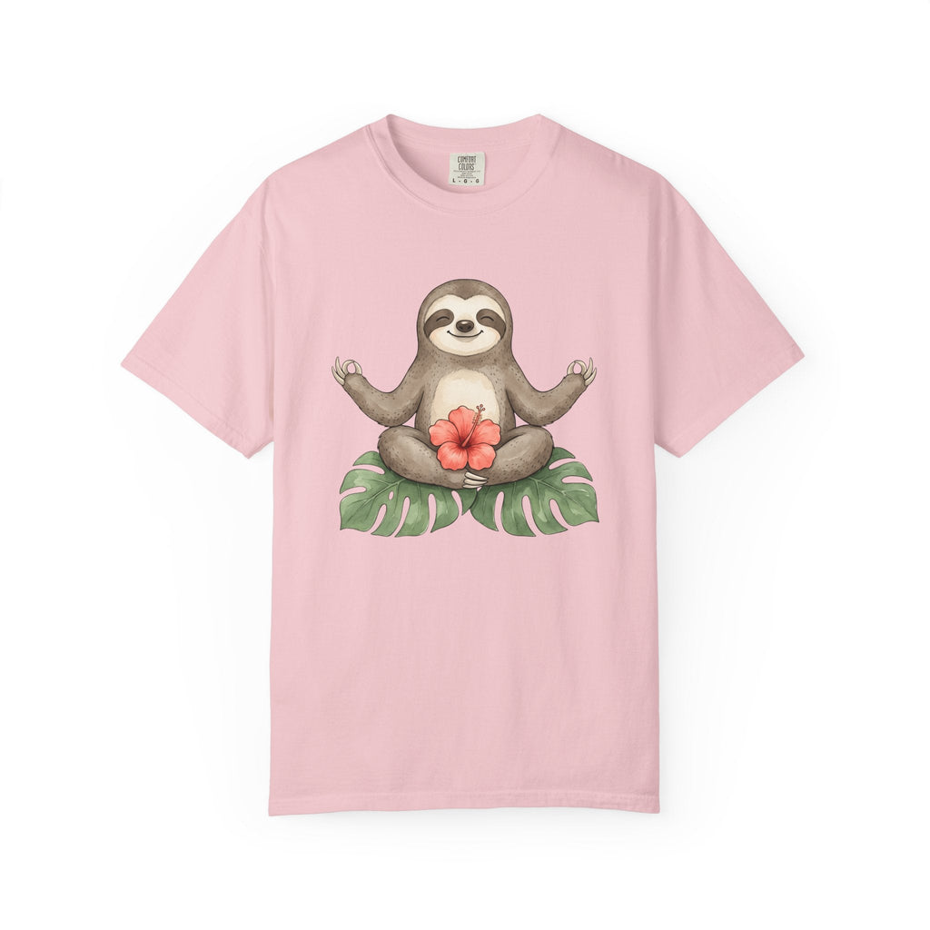 Sloth Yoga Shirt Animal Unisex Gift Whimsical Tee Slow product image 3