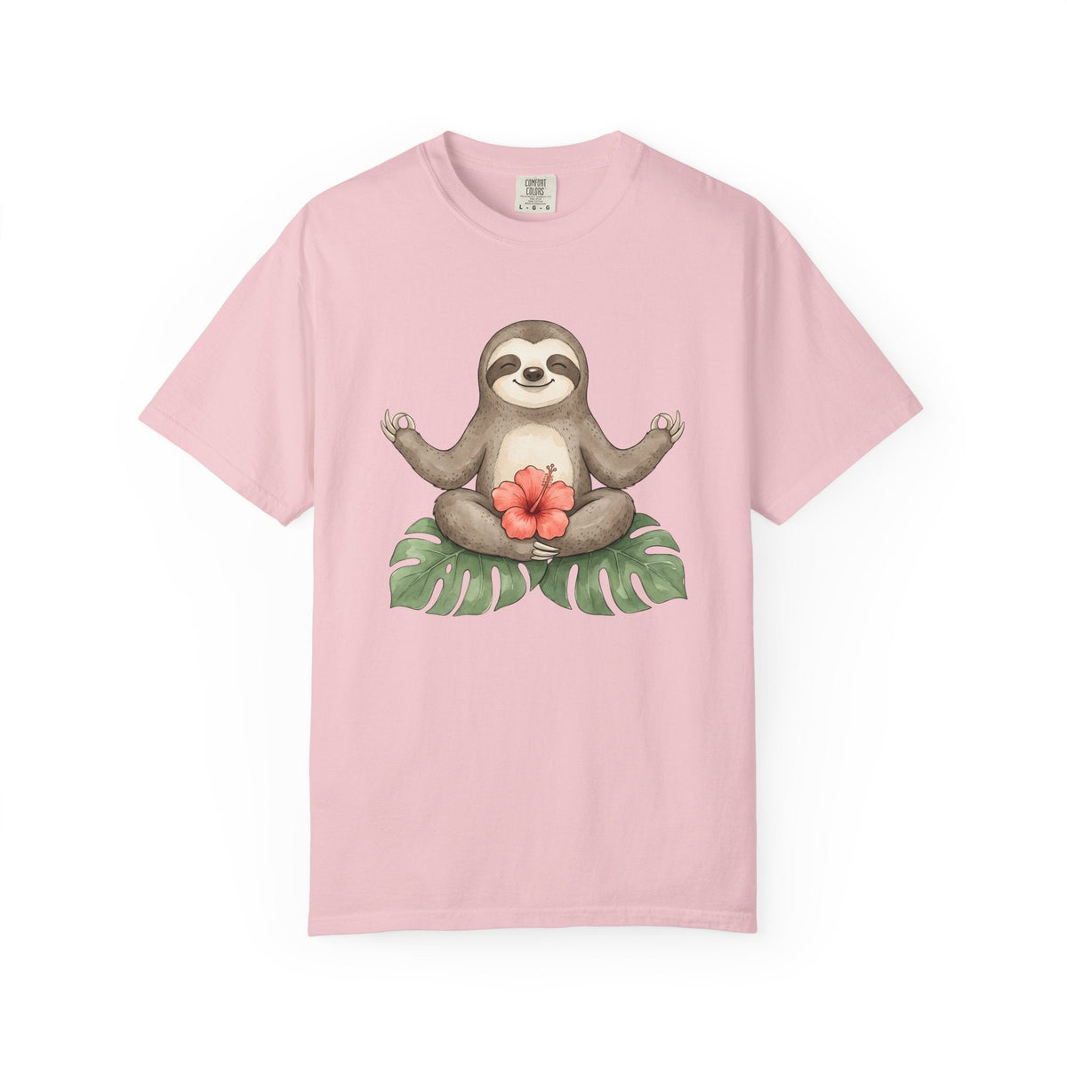 Sloth Yoga Shirt Animal Unisex Gift Whimsical Tee Slow product image 3