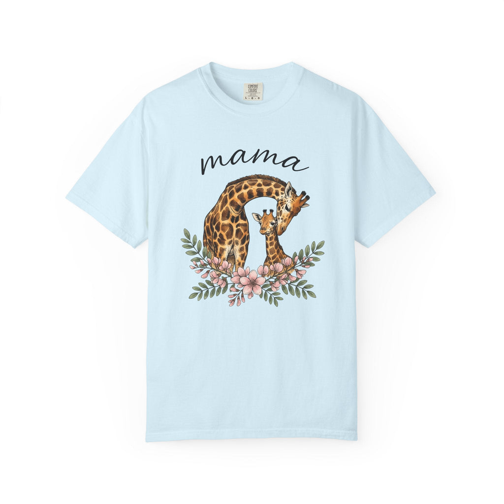 Giraffe Duo Shirt Moms Animals Gift for Women Hand Drawn product image 2
