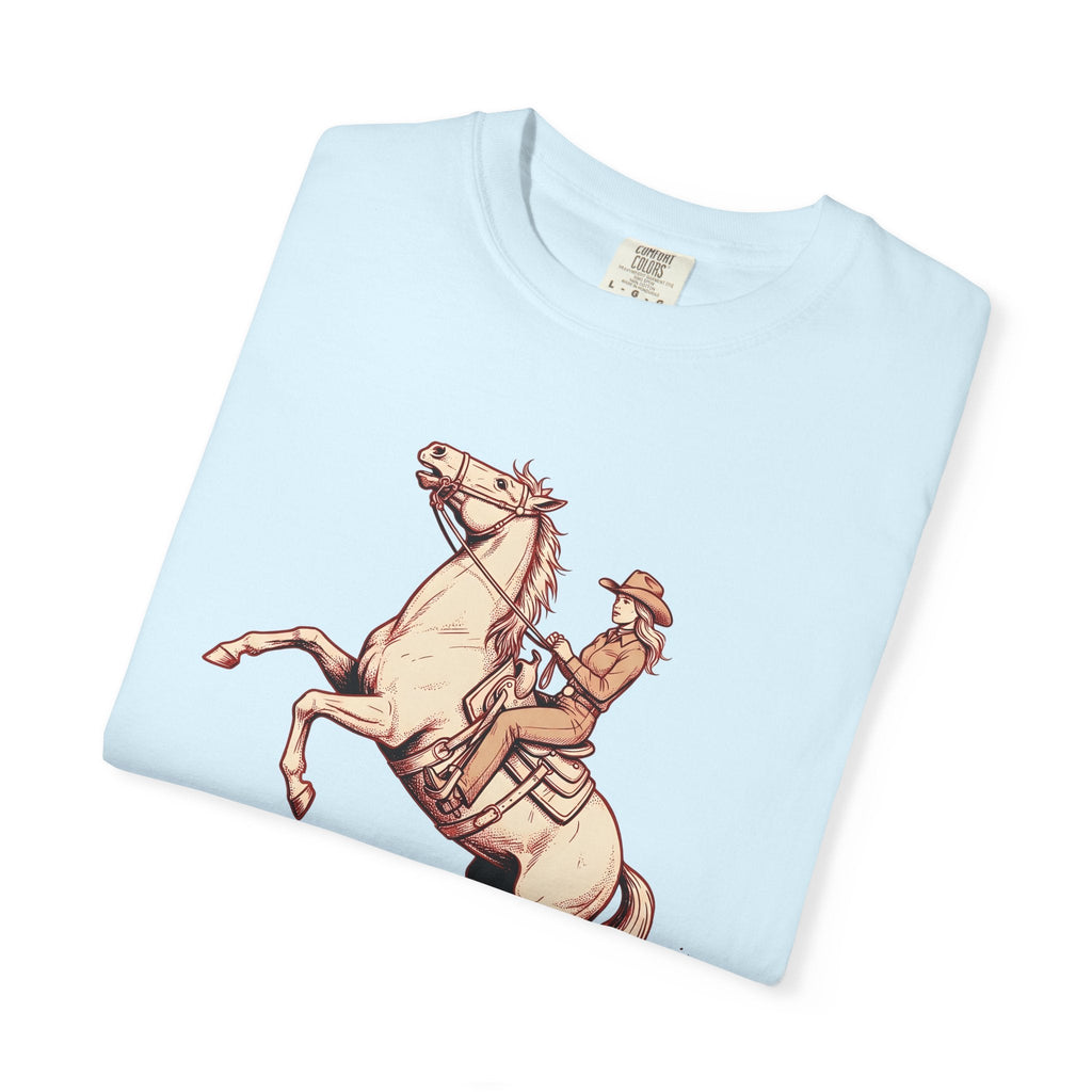 Cowgirl Horse Shirt Rodeo Gift for Women Hand Drawn Tee product image 8