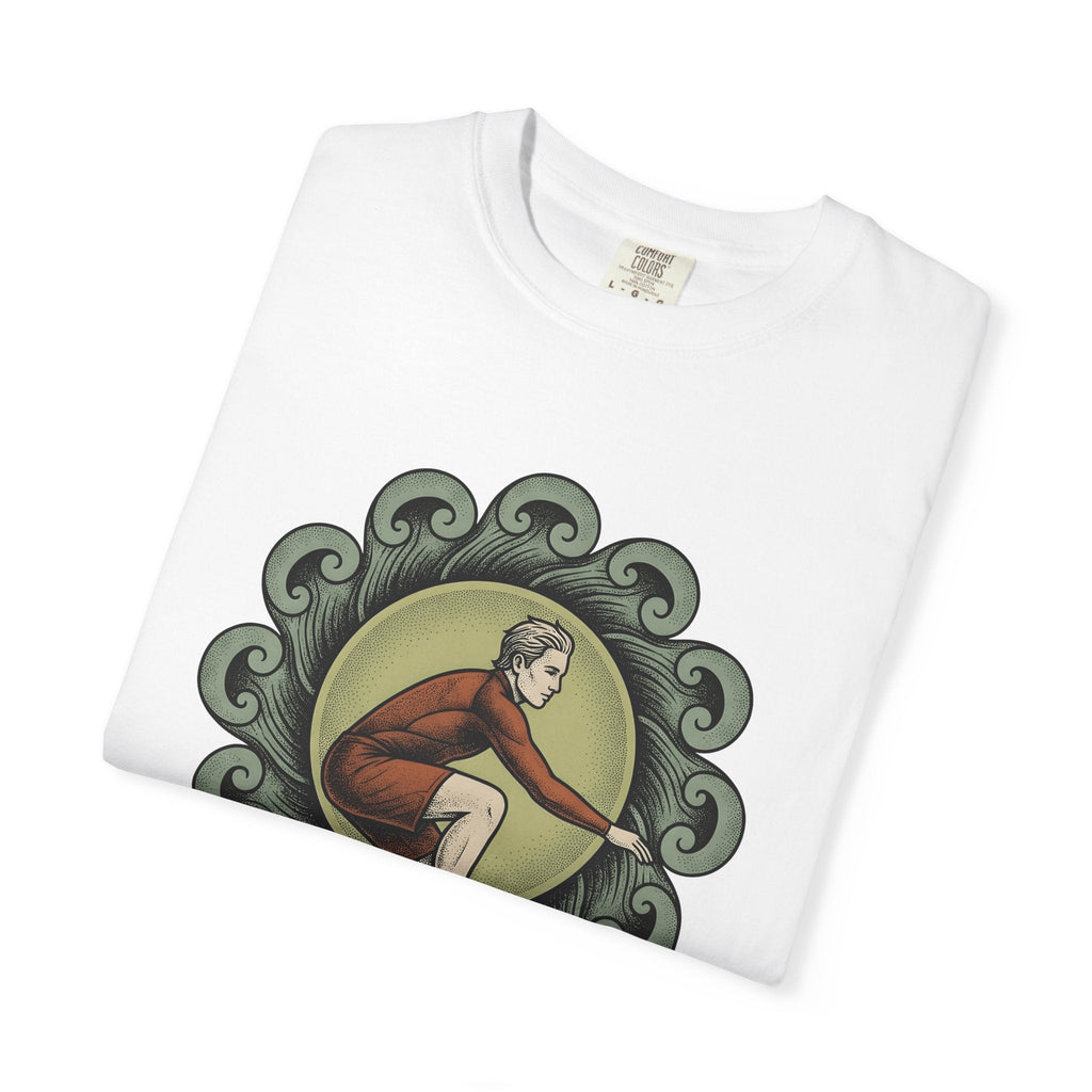 Surfer Shirt Sports Shore Gift Women Hand Drawn Tee product image 5