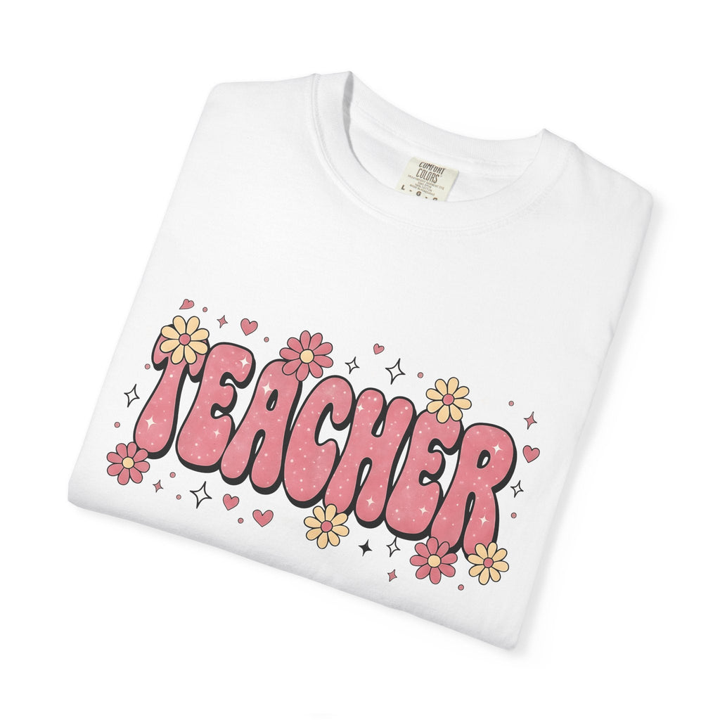 Funky Flowers Shirt Boho Chic School Unisex Gift Pop Art product image 5