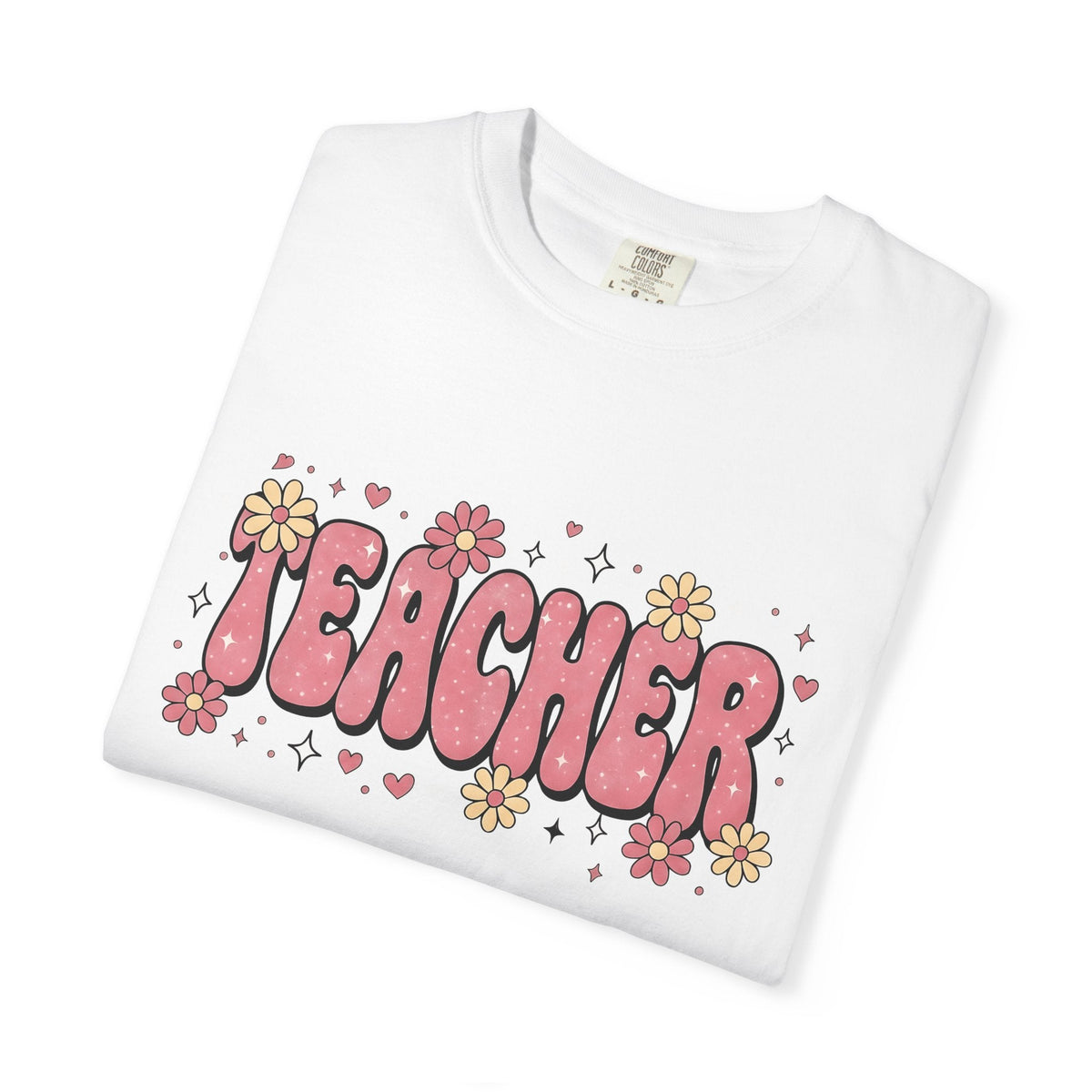 Funky Flowers Shirt Boho Chic School Unisex Gift Pop Art product image 5
