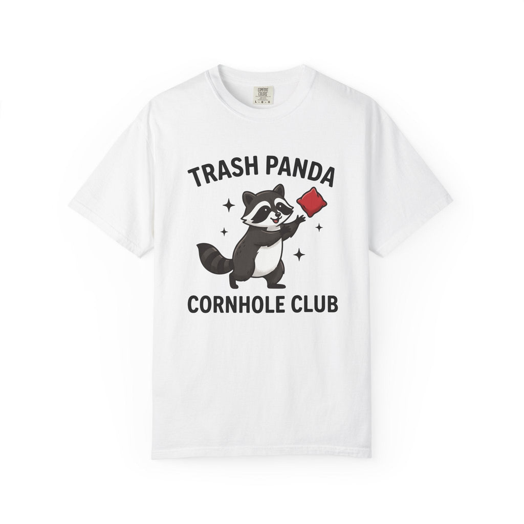 Raccoon Cornhole Shirt Wildlife Gift Women Comic Tee Boards product image 1