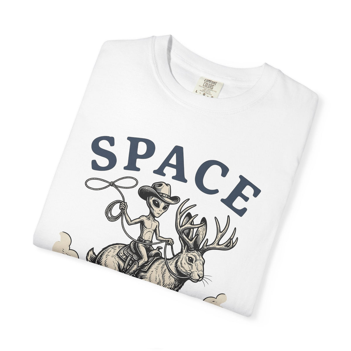 Alien Cowboy Shirt Funny Western Unisex Gift Vintage Tee product image 5