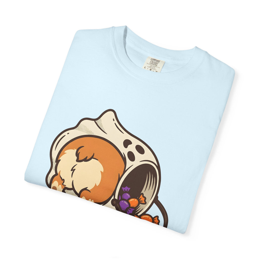 Corgi Dog Shirt Halloween Gift Women Cartoon Tee Puppy product image 9