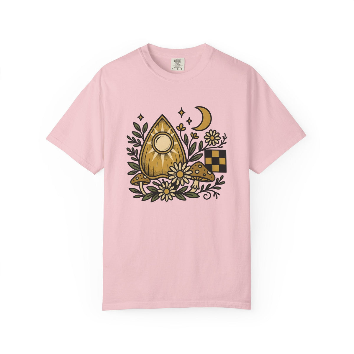 Spirit Board Flowers Shirt Boho Chic Astrology Unisex Gift product image 3