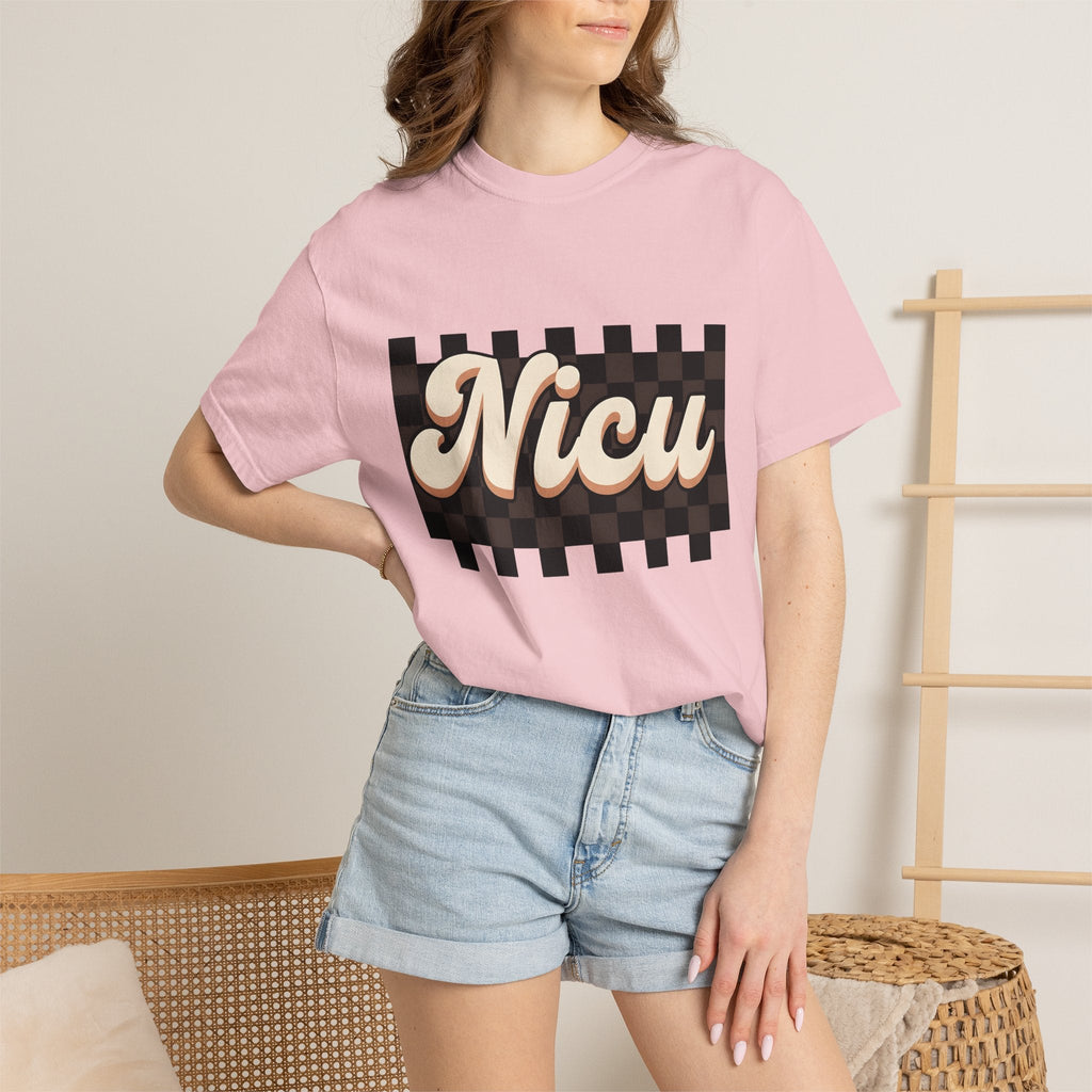 NICU Nurse Old School T-Shirt – Vintage Typography product image 12