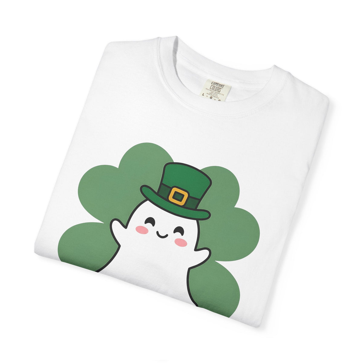 Ghost Clover Shirt St Patrick's Day Halloween Unisex Gift product image 6
