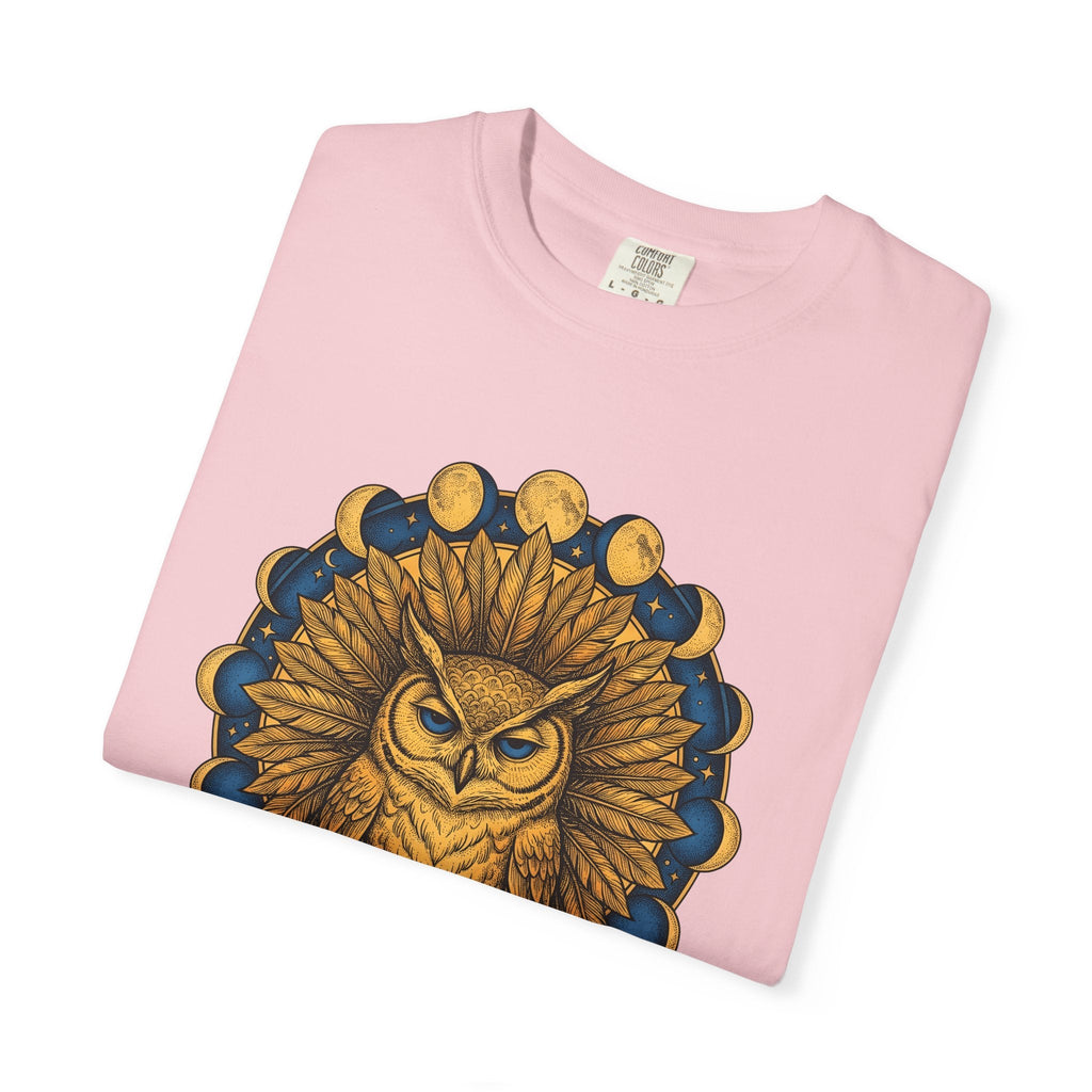 Owl Mandala Shirt Boho Chic Celestial Unisex Gift Tee product image 11