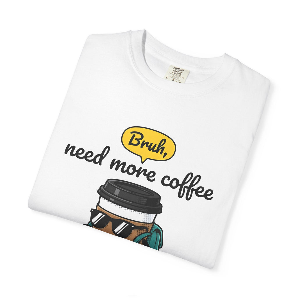 Latte Character Shirt Coffee Comedy Unisex Gift Animation Tee Coffee T-Shirt