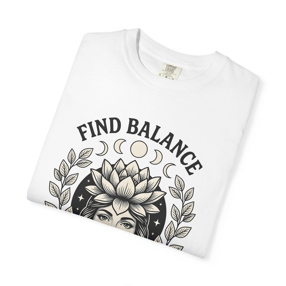 Lotus Bloom Girl Shirt Yoga Wellness Gift for Women Earthy product image 5