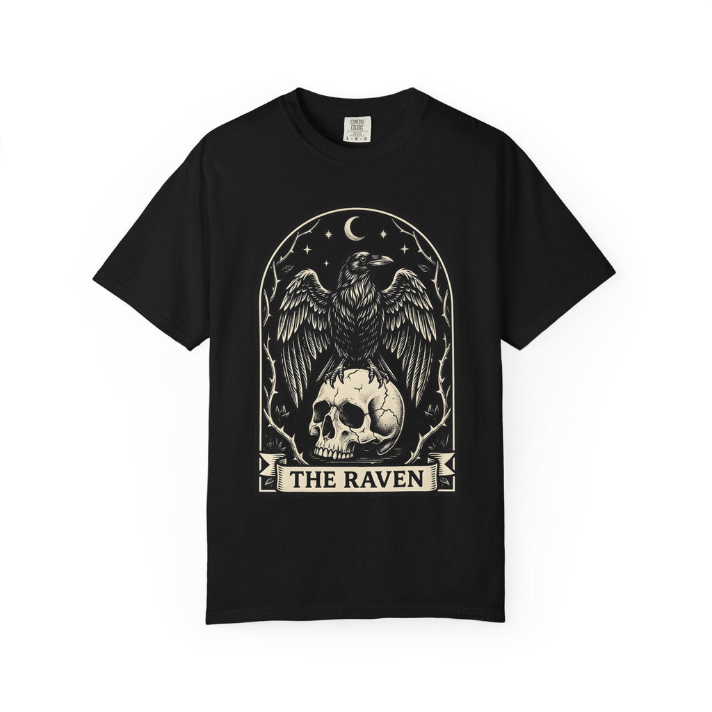 Blackbird Skull Shirt Gothic Esoteric Unisex Gift Creepy product image 4