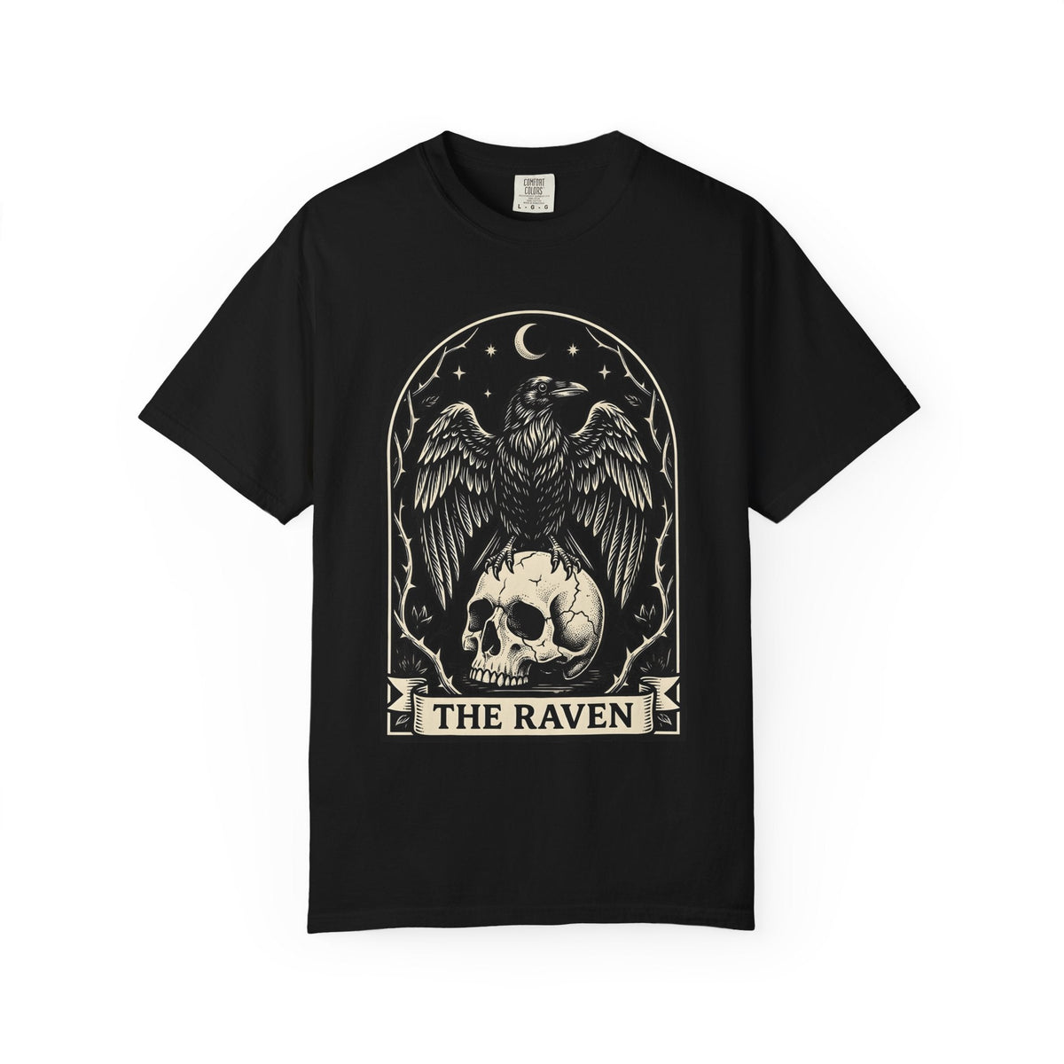 Blackbird Skull Shirt Gothic Esoteric Unisex Gift Creepy product image 4