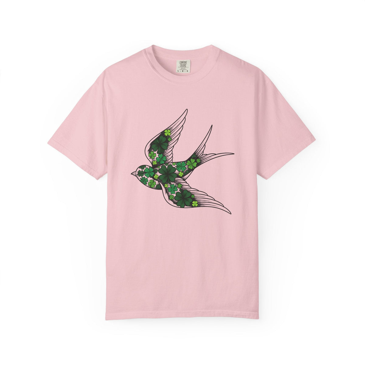 Small Bird Clover Shirt St Patrick's Day Destiny Unisex product image 3