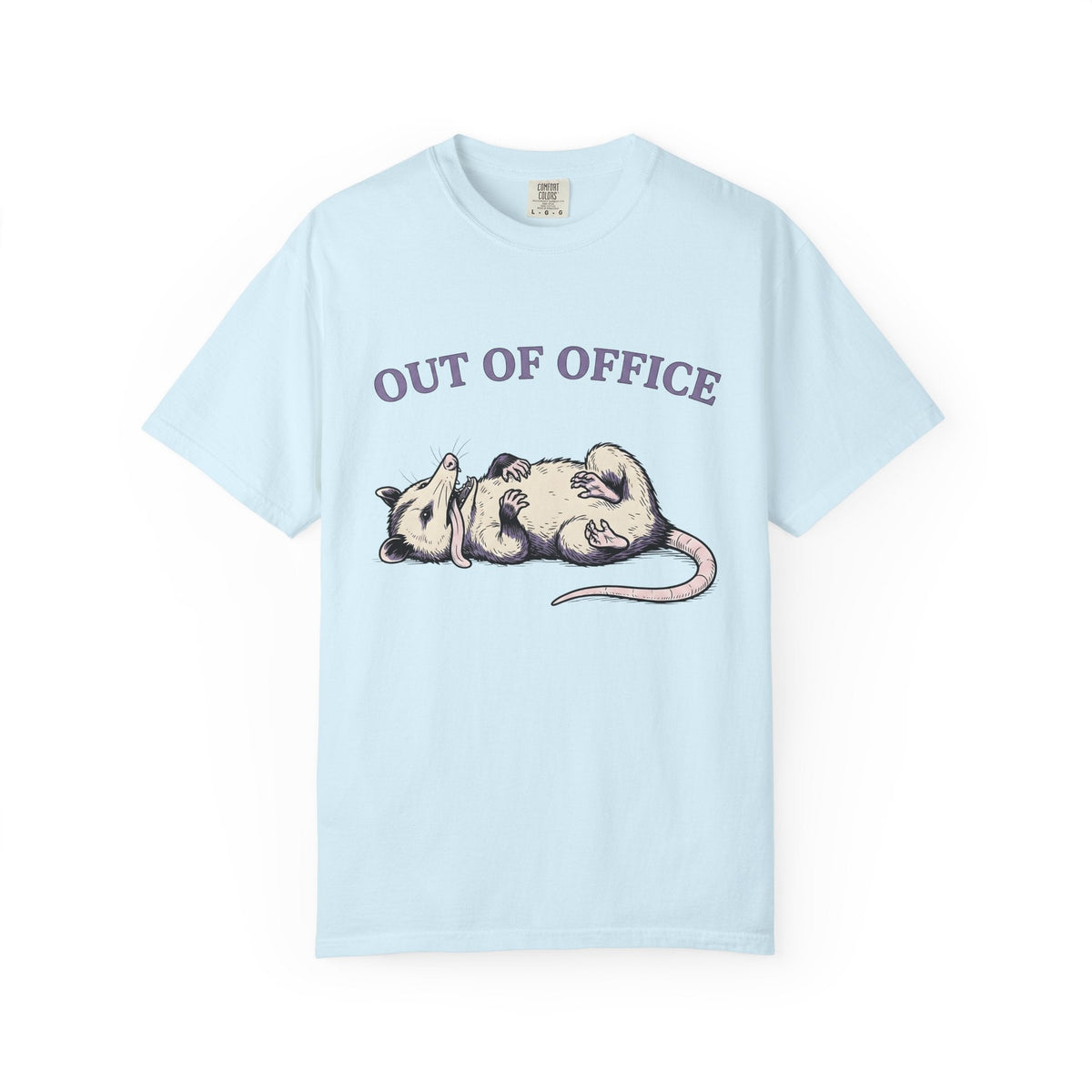 Opossum Hand-Drawn Cartoon T-Shirt – Funny Possum Animal product image 2