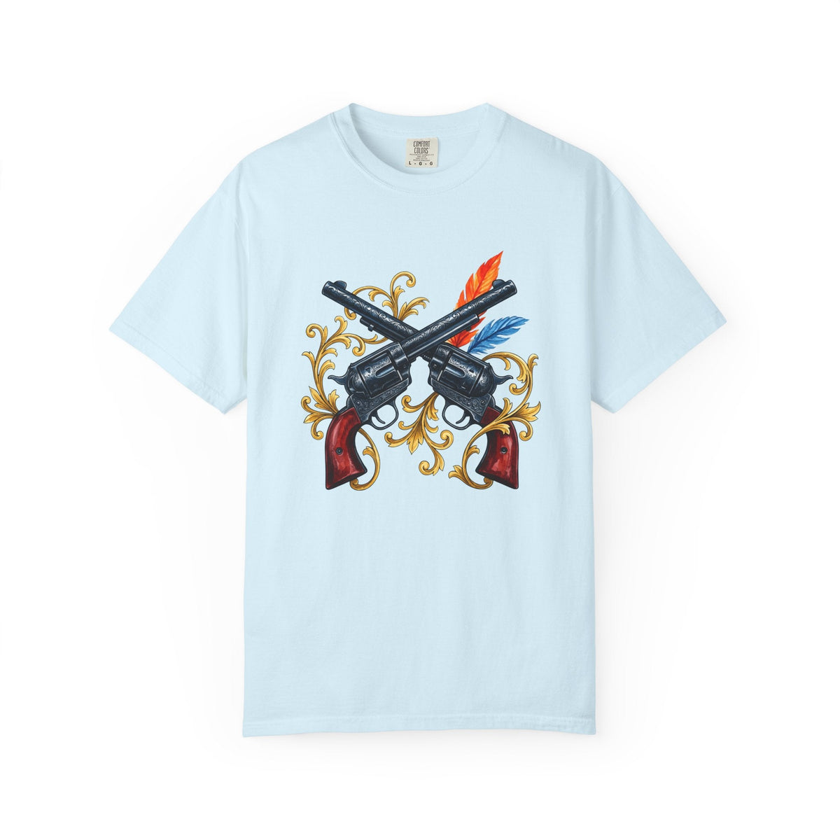 Crossed Revolvers Shirt Cowgirl Country Gift for Women product image 2