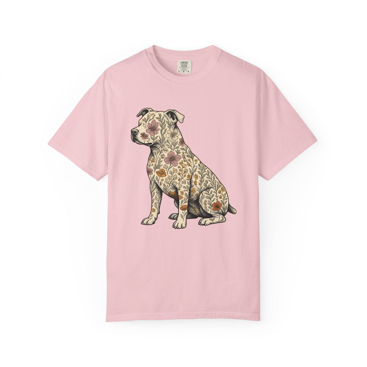 Blossom Dog Shirt Wildlife Gift Women Tribal Tee Puppy product image 3